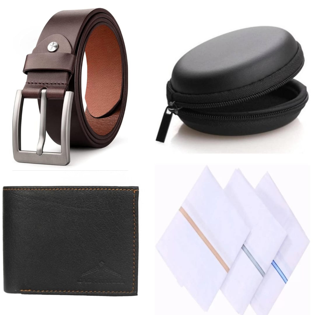 Leather Combo pack for Men’s – Free Delivery with Surprise Gift